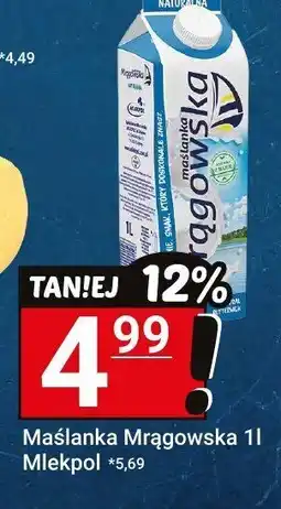 Hitpol Maślanka mrągowska Mlekpol oferta