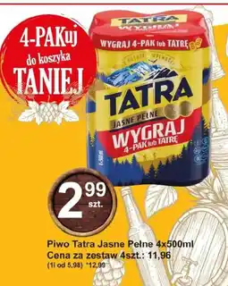 Hitpol Piwo Tatra Jasne Pełne oferta