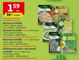 Auchan Nasiona na kiełki 5-50g W. Legutko oferta