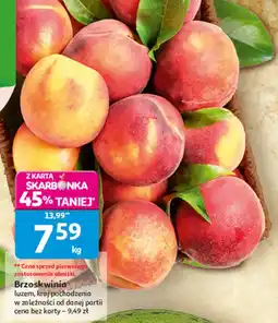 Auchan Brzoskwinia luzem Auchan oferta