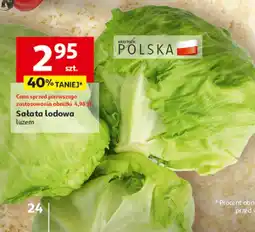 Auchan Sałata lodowa Auchan oferta
