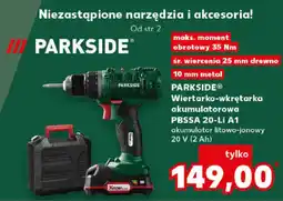 Kaufland PARKSIDE Wiertarko-wkrętarka akumulatorowa PBSSA 20-Li A1 oferta
