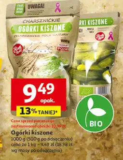 Auchan Ogórki kiszone Auchan oferta