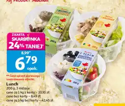 Auchan Lunch 3 rodzaje Auchan oferta