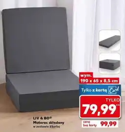 Kaufland LIV & BO Materac składany oferta