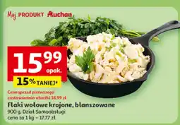 Auchan Flaki wołowe krojone, blanszowane Auchan oferta