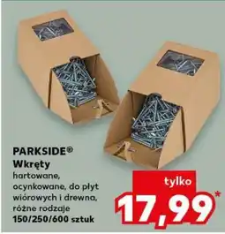 Kaufland PARKSIDE Wkręty oferta