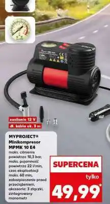 Kaufland MYPROJECT Minikompresor MPMK 10 E4 oferta