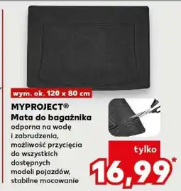Kaufland MYPROJECT Mata do bagażnika oferta