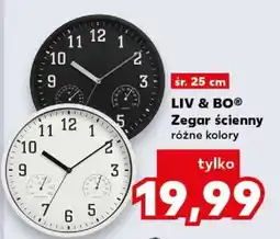 Kaufland LIV & BO Zegar ścienny oferta