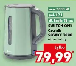 Kaufland SWITCH ON Czajnik SOWKC 3000 oferta