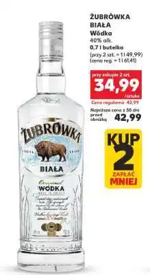 Kaufland ŻUBRÓWKA BIAŁA oferta