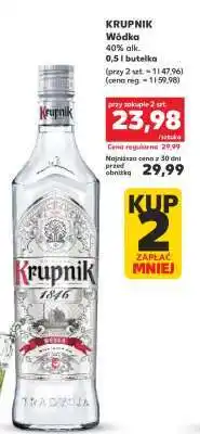 Kaufland KRUPNIK Wodka oferta