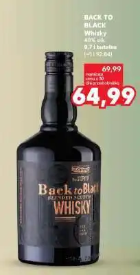Kaufland BACK TO BLACK Whisky oferta