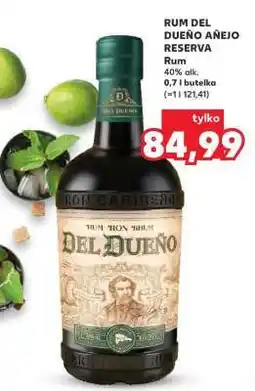 Kaufland RUM DEL DUEÑO AÑEJO RESERVA oferta