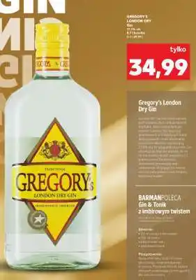 Kaufland GREGORY'S LONDON DRY oferta