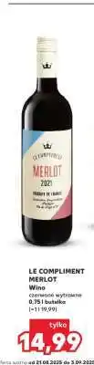 Kaufland LE COMPLIMENT MERLOT oferta