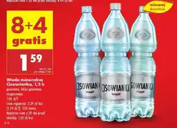 Biedronka Woda mineralna Cisowianka, 1,5 l oferta