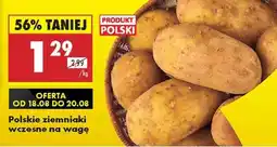 Biedronka Polskie ziemniaki wczesne na wagę oferta