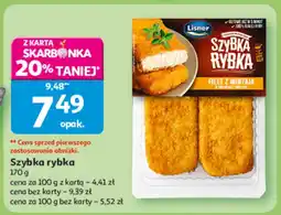 Auchan Szybka rybka filet z mintaja Lisner oferta
