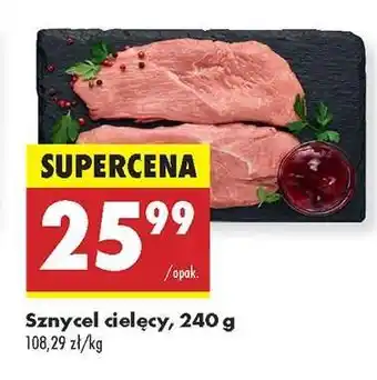 Biedronka Sznycel cielęcy 240 g oferta