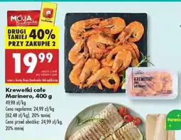 Biedronka Krewetki całe Marinero 400 g oferta