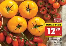 Biedronka Pomidor polski mięsisty żółty na wage oferta