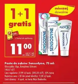 Biedronka Pasta do zębów Sensodyne, 75 ml oferta
