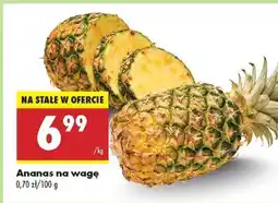 Biedronka Ananas na wagę oferta