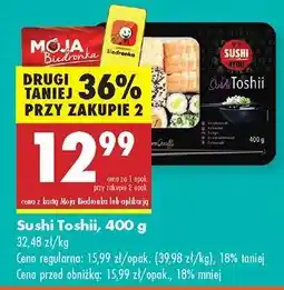 Biedronka Sushi Toshii 400 g oferta