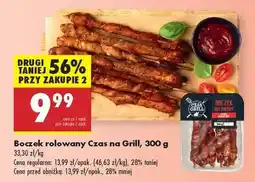 Biedronka Boczek rolowany Czas na Grill, 300 g oferta