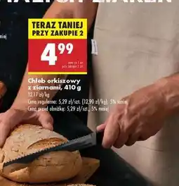 Biedronka Chleb orkiszowy z ziarnami, 410 g oferta