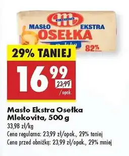 Biedronka Masło Ekstra Osełka Mlekovita , 500 g oferta