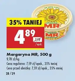 Biedronka Margaryna MR, 500 g oferta
