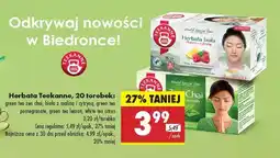 Biedronka Herbata Teekanne, 20 torebek oferta