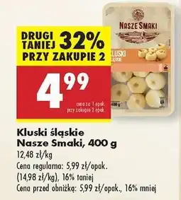 Biedronka Kluski śląskie Nasze Smaki, 400 g oferta