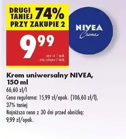 Biedronka Krem uniwersalny NIVEA, 150 ml oferta