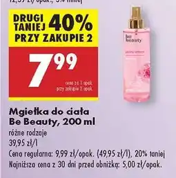 Biedronka Mgiełka do ciała Be Beauty 200 ml oferta