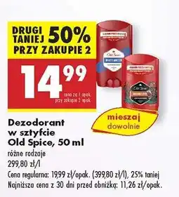 Biedronka Dezodorant w sztyfcie Old Spice , 50 ml oferta