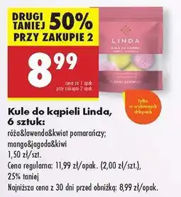 Biedronka Kule do kąpieli Linda, 6 sztuk oferta