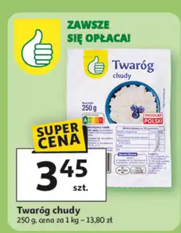 Auchan Twaróg chudy Auchan oferta