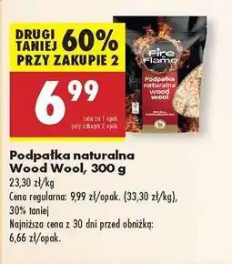 Biedronka Podpałka naturalna Wood Wool, 300 g oferta