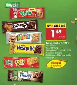 Biedronka Baton Nestlé, 17-25 g oferta