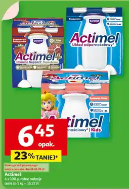 Auchan Napój Actimel Danone oferta