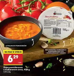 Biedronka Zupa pomidorowa z makaronem orzo 450 g oferta