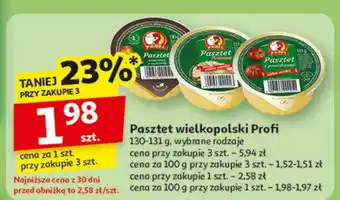 Auchan Pasztet wielkopolski Profi oferta