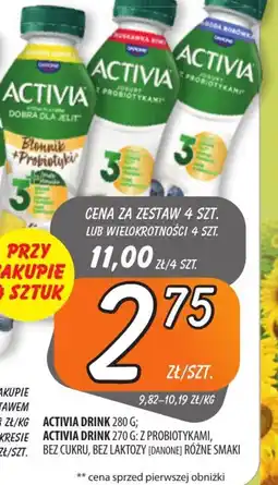 Społem Szczecin Activia Drink oferta