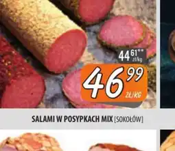 Społem Szczecin Salami w posypkach mix (Sokołów) oferta