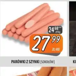 Społem Szczecin Parówki z szynki (Sokołów) oferta