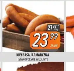 Społem Szczecin Kiełbasa Jarmarczna oferta